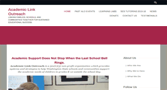 Desktop Screenshot of academiclinkoutreach.org